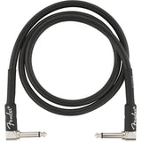 Fender - 990820058 - Instrument Cable, 3Ft, 2X Angled, Black