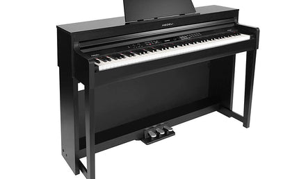 digital home piano, 88 keys graded hammer action, triple sensor (K8), 2 x 25 watt - black satin