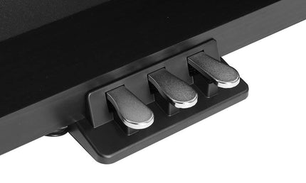 digital home piano, 88 keys graded hammer action, triple sensor (K8), 2 x 25 watt - black satin