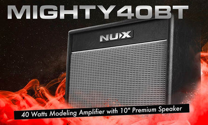 digital amplifier 40 watt - 10" speaker - DSP - tuner, 8 drive modes, 3-band EQ, mobile control