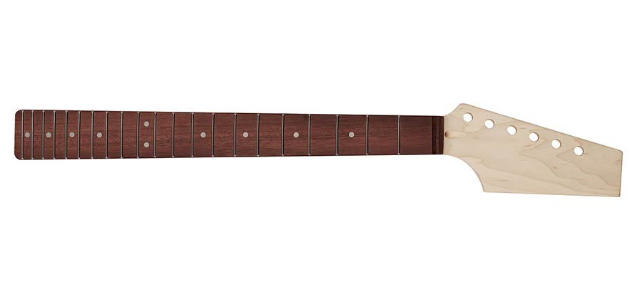 Boston - TN-21-PF - neck TE style, maple/pau ferro fb, 21 frets, paddle head, 9.5" radius, double action trussrod