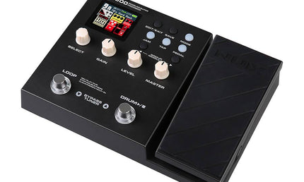 guitar amp modeling processor and multi effect with drum machine and phrase looper