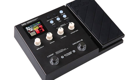 guitar amp modeling processor and multi effect with drum machine and phrase looper