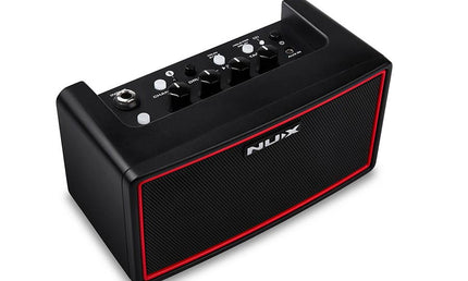 wireless rechargeable stereo guitar amplifier 10 watt, bluetooth transmitter, reverb+delay, drums