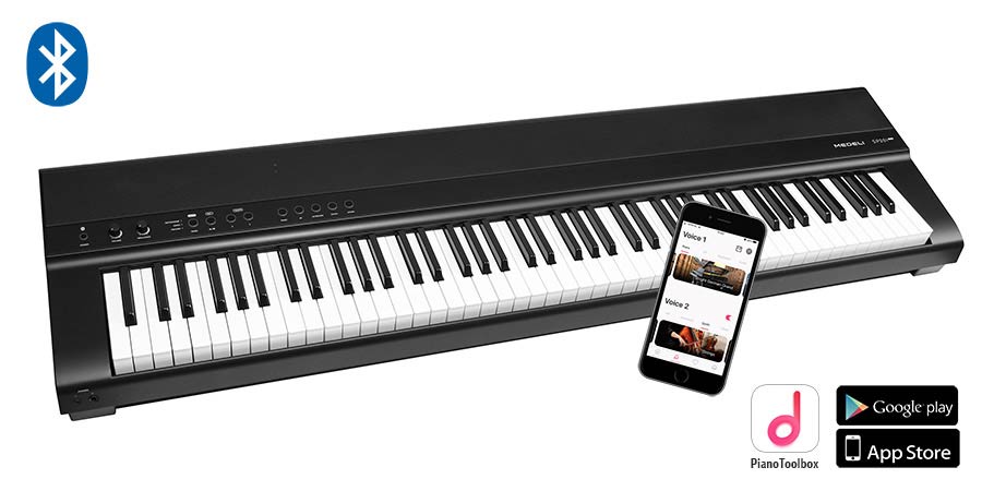 digital stage piano, 88 keys hammer action (K6S), 2 x 20 watt, with Bluetooth