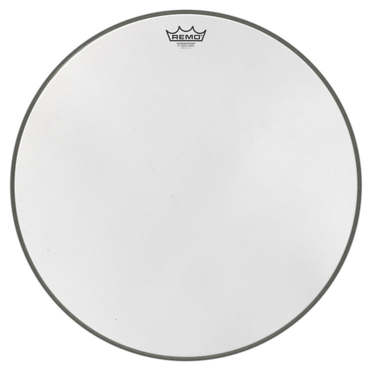 Remo - P3-1824-WS - 24" PWRSTRK.3 WHITE SUEDE