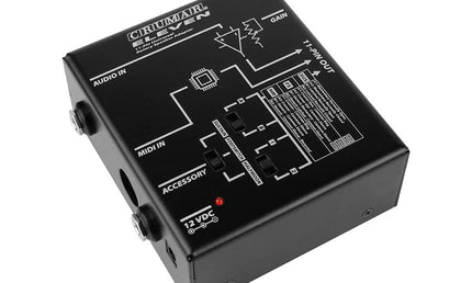 11-pin universal rotary speaker adapter module, with MIDI and TRS inputs