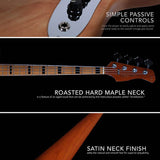 Sire Basses - V5 A4/nt - Alder 4-String Passive Bass Guitar Natural – Natural