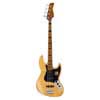 alder 4-string passive bass guitar natural