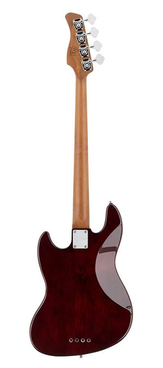 alder 4-string passive bass guitar tobacco sunburst