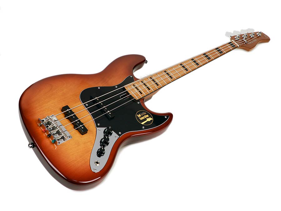 Sire Basses - V5 A4/ts - Alder 4-String Passive Bass Guitar – Tobacco Sunburst