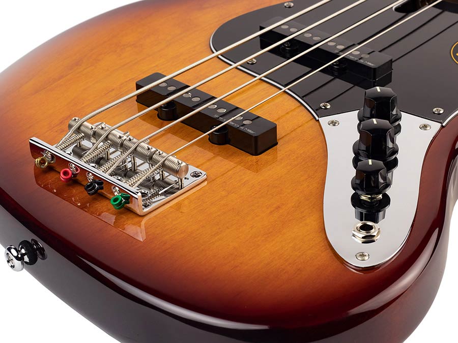 Sire Basses - V5 A4/ts - Alder 4-String Passive Bass Guitar – Tobacco Sunburst