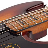 Sire Basses - V5 A4/ts - Alder 4-String Passive Bass Guitar – Tobacco Sunburst