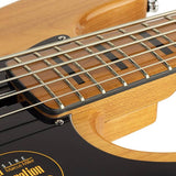 Sire Basses - V5 A5/nt - Alder 5-String Passive Bass Guitar – Natural