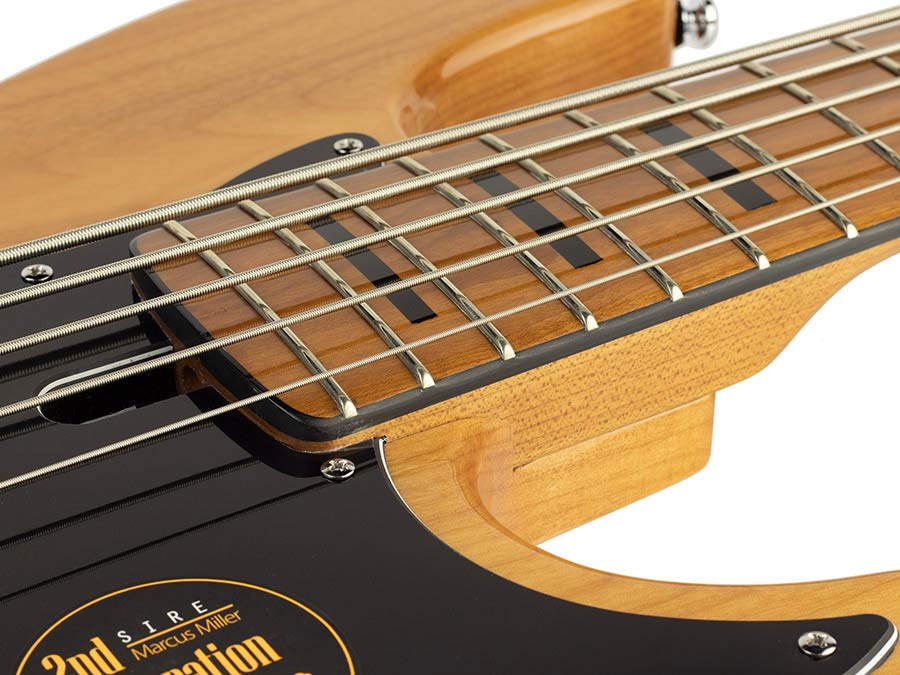Sire Basses - V5 A5/nt - Alder 5-String Passive Bass Guitar – Natural