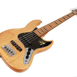Sire Basses - V5 A5/nt - Alder 5-String Passive Bass Guitar – Natural
