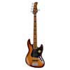 alder 5-string passive bass guitar tobacco sunburst