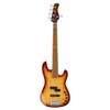 alder with flamed maple top 5-string bass guitar, tobacco sunburst