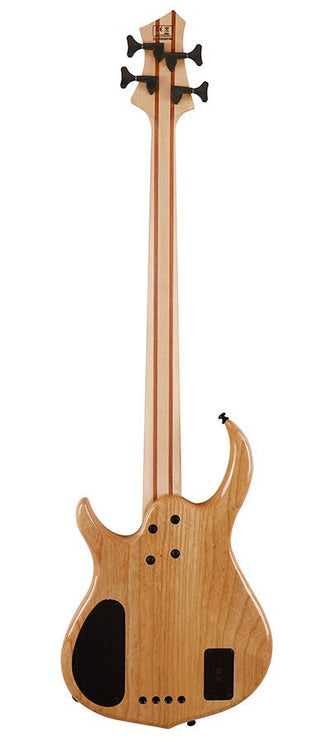 swamp ash 4-string active bass guitar natural