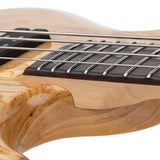 Sire Basses - M5+ S4/nt - Swamp Ash 4-String Active Bass Guitar – Natural