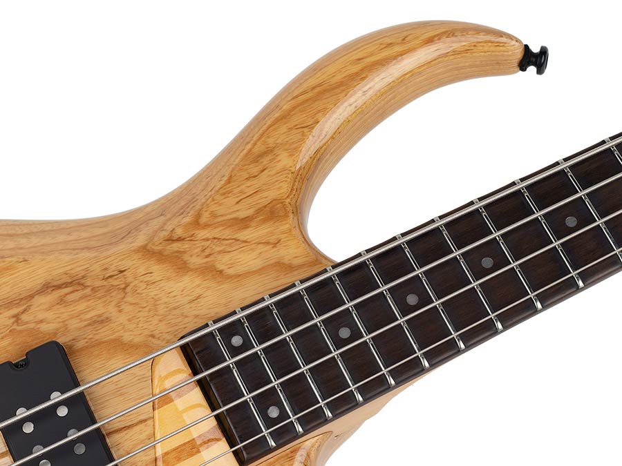 Sire Basses - M5+ S4/nt - Swamp Ash 4-String Active Bass Guitar – Natural