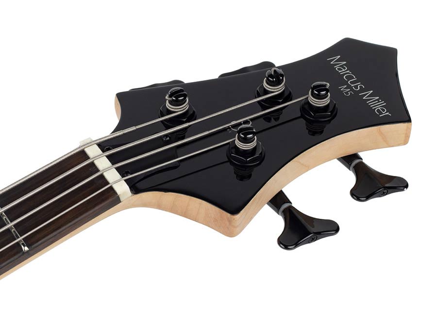 Sire Basses - M5+ S4/nt - Swamp Ash 4-String Active Bass Guitar – Natural