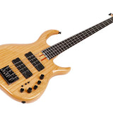 Sire Basses - M5+ S4/nt - Swamp Ash 4-String Active Bass Guitar – Natural