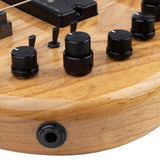Sire Basses - M5+ S4/nt - Swamp Ash 4-String Active Bass Guitar – Natural