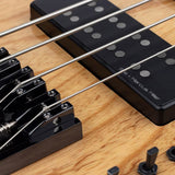 Sire Basses - M5+ S4/nt - Swamp Ash 4-String Active Bass Guitar – Natural