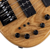 Sire Basses - M5+ S4/nt - Swamp Ash 4-String Active Bass Guitar – Natural