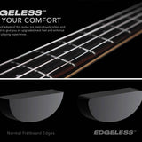 Sire Basses - M5+ S4/tbl - Swamp Ash 4-String Active Bass Guitar – Transparent Blue