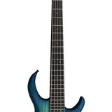 Sire Basses - M5+ S5/TBL - swamp ash 5-string active bass guitar transparent blue – Transparent Blue
