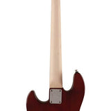 Sire Basses - U5 A4/nt - Alder with Flamed Maple Top 4- String Short Scale Passive Bass Guitar – Natural