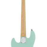 Sire Basses - U5 A4/mt - Alder with Flamed Maple Top 4- String Short Scale Passive Bass Guitar – Mint Green