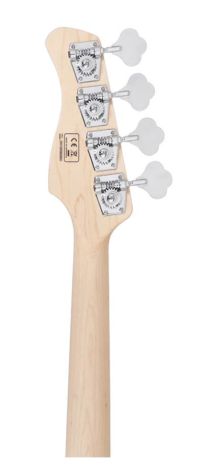 Sire Basses - U5 A4/mt - Alder with Flamed Maple Top 4- String Short Scale Passive Bass Guitar – Mint Green