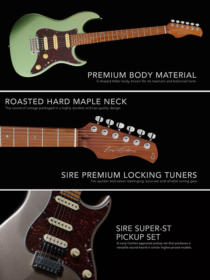 Sire Guitars - S7/3ts - Electric Guitar S-Style – 3-Tone Sunburst