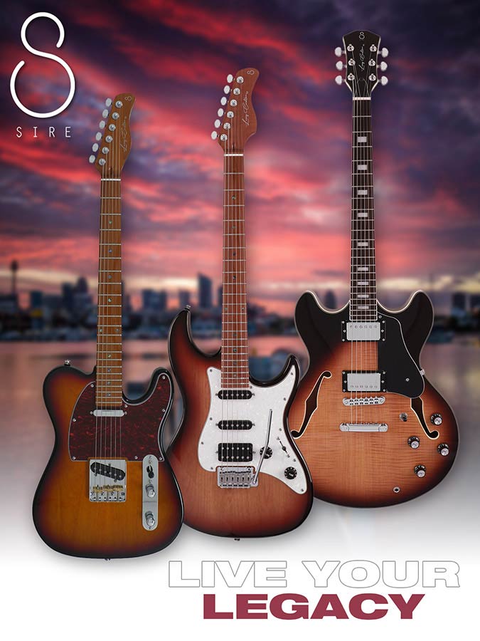 Sire Guitars - S7/3ts - Electric Guitar S-Style – 3-Tone Sunburst
