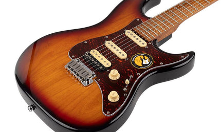 electric guitar S-style 3-tone sunburst