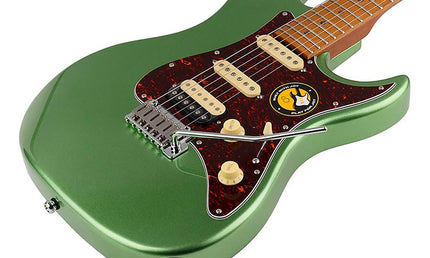 electric guitar S-style sherwood green