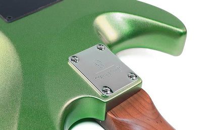 electric guitar S-style sherwood green