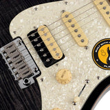 Sire Guitars - S7fm/tbk - Electric Guitar S-Style with Flamed Maple Top - Transparent Black