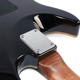 Sire Guitars - S7fm/tbk - Electric Guitar S-Style with Flamed Maple Top - Transparent Black