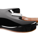 Sire Guitars - S7fm/tbk - Electric Guitar S-Style with Flamed Maple Top - Transparent Black