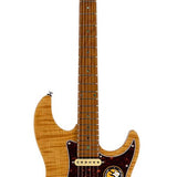 Sire Guitars - S7FM/NT - electric guitar S-style with flamed maple top natural – Top Natural