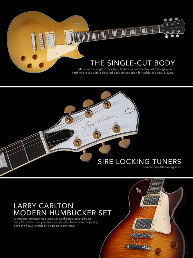 Sire Guitars - L7/gt - Electric Guitar - L-Style Goldtop