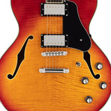 Sire Guitars - H7/cs - Electric Archtop Guitar - Cherry Sunburst