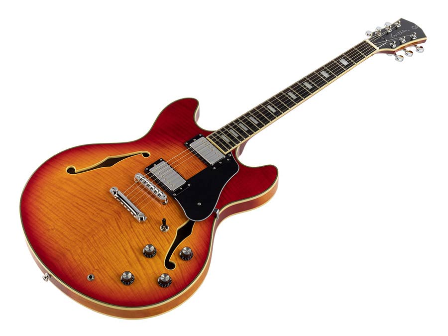 Sire Guitars - H7/cs - Electric Archtop Guitar - Cherry Sunburst