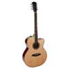 acoustic grand auditorium guitar, solid top and back (roasted top) with SIB electronics, natural