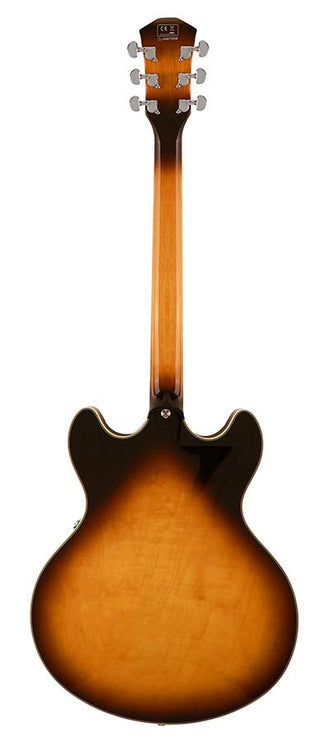 electric archtop guitar vintage sunburst