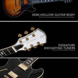 Sire Guitars - H7/vs - Electric Archtop Guitar – Vintage Sunburst